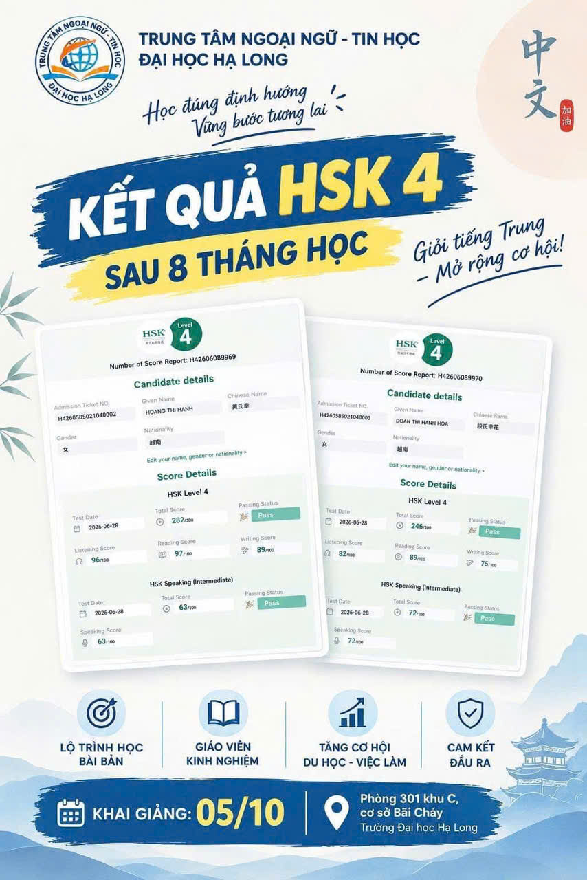 Trung Tâm Ngoại Ngữ Tin Học